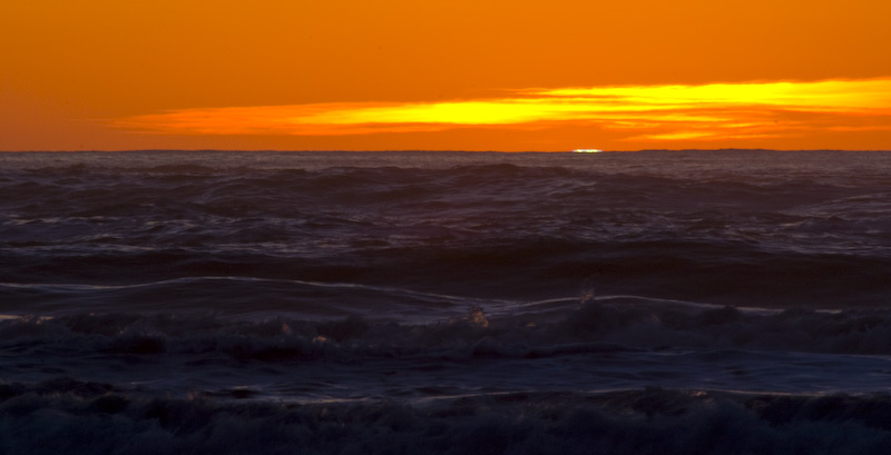 Ruby Beach At Sunset